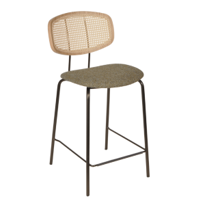 HMDH Sigurd groene stof, brons frame 65cm