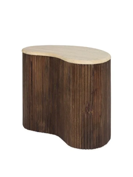 Bijzettafel Mari Organisch 50 x 33 cm | Eleonora meubelen - Afbeelding 9