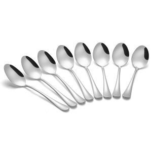 Tafellepels zilver set van 8