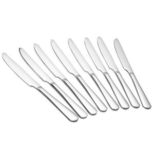 Tafelmessen zilver set van 8