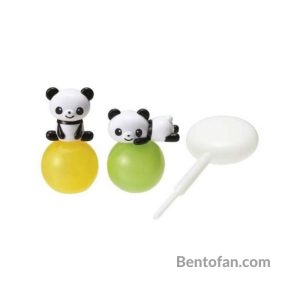 Bento sausflesjes Panda + pipetje