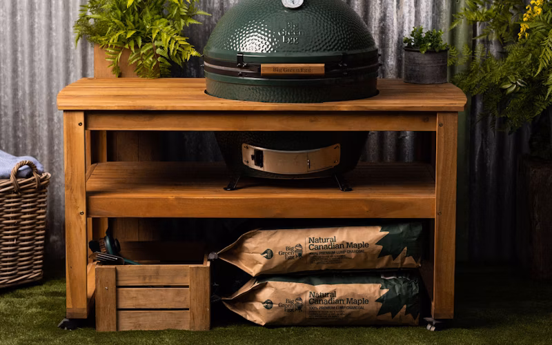 Big Green Egg Eucalyptus BBQ Tafel XL - Afbeelding 8