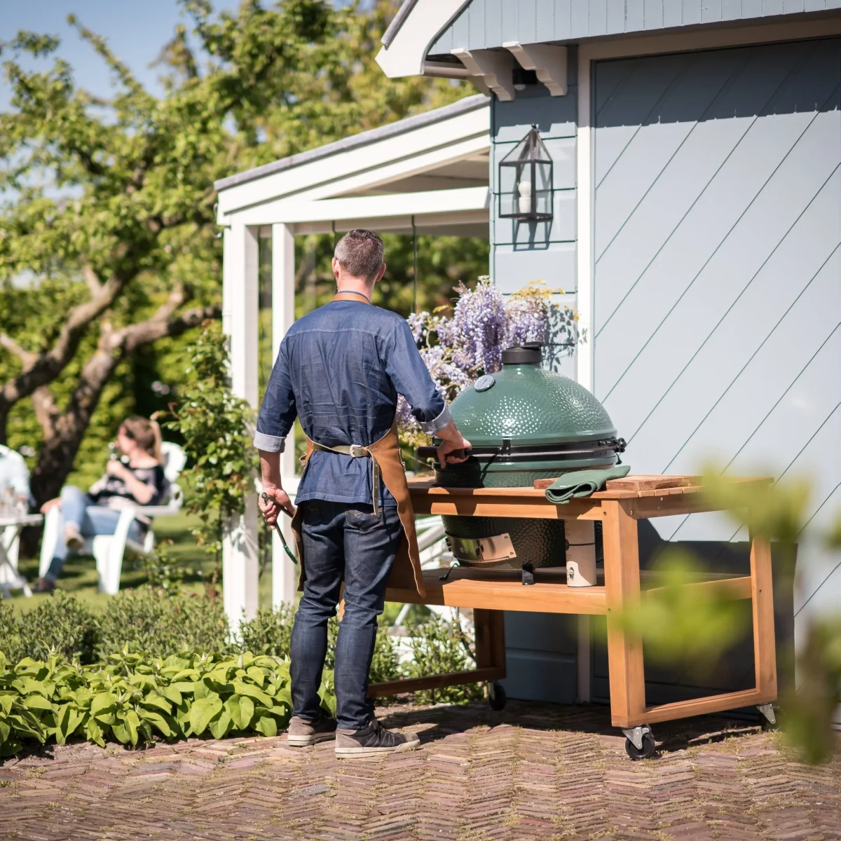 Big Green Egg Eucalyptus BBQ Tafel XL - Afbeelding 6