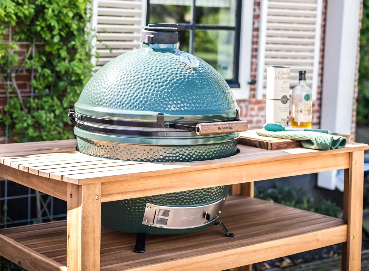 Big Green Egg Eucalyptus BBQ Tafel XL - Afbeelding 4