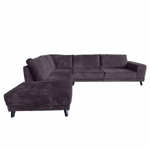 Hoekbank Large – Bouclé Jet Black