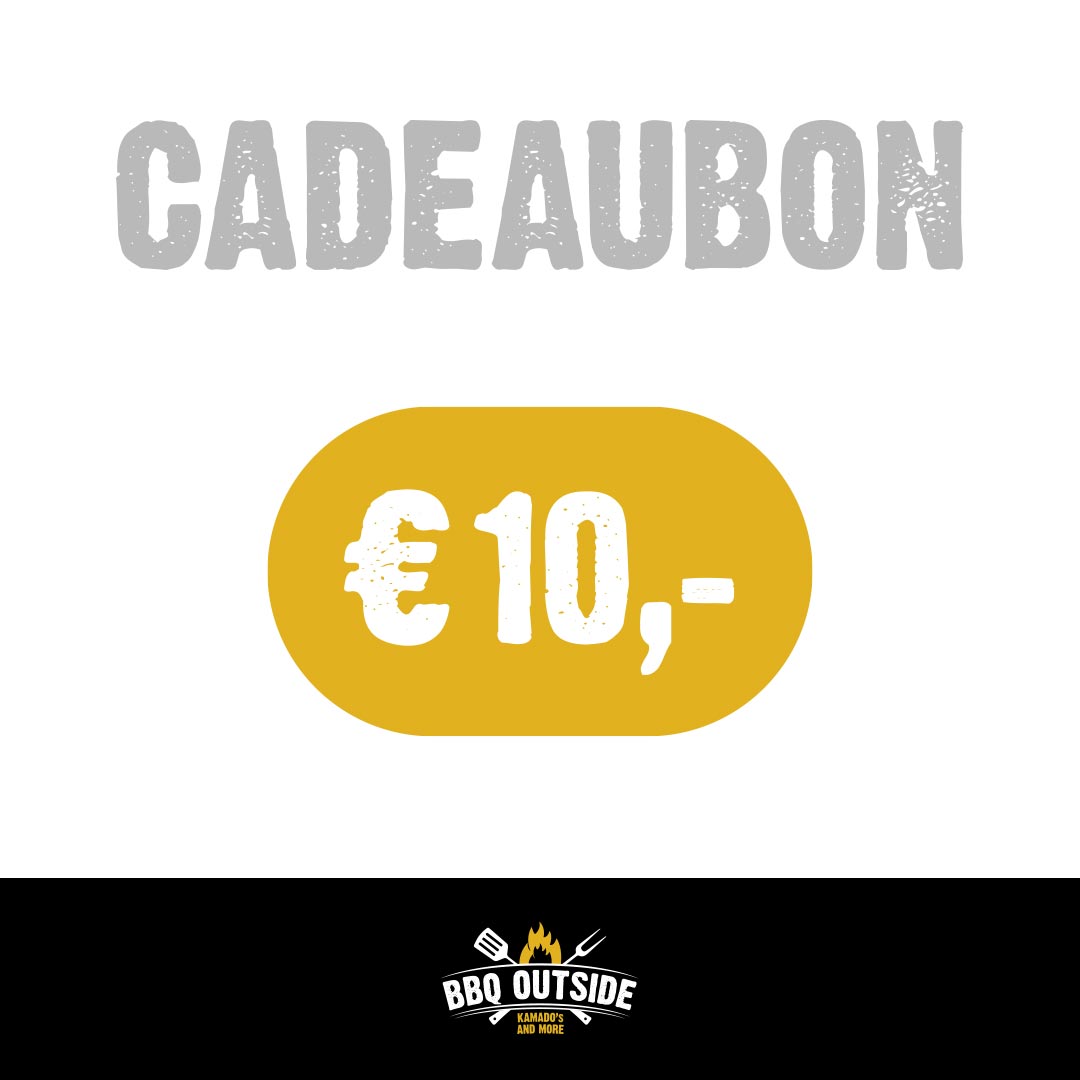 BBQ Outside cadeaubon t.w.v. € 10,-