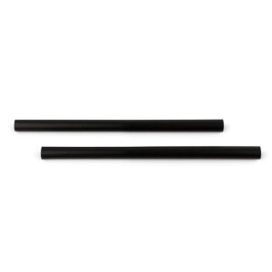 Fibratech drinkrietje zwart ø 8 mm / 15 cm