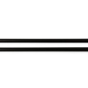 Fibratech drinkrietje zwart ø 8 mm / 24 cm