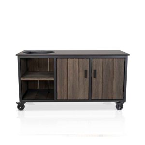 Fraaii Buitenkeuken Bamboo Graphite Inferno