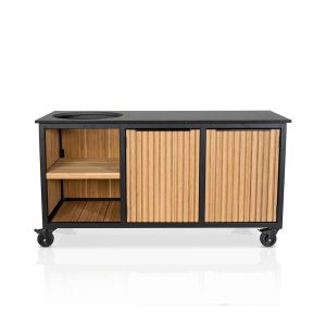 Fraaii Buitenkeuken Bamboo Natural Rhombus Inferno
