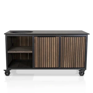 Fraaii Tafel Bamboo Graphite Rhombus Inferno