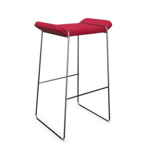 Frankie BS barkruk 80cm by Johanson rood