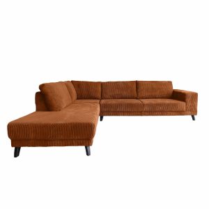 Hoekbank Large – Rib Brown Sugar