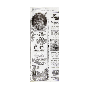 Hotdog zakje vetvrij papier krant wit 9+3×22 cm