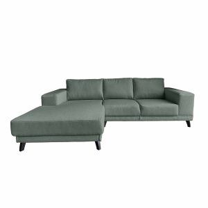 Hoekbank Medium – Geweven Ebony