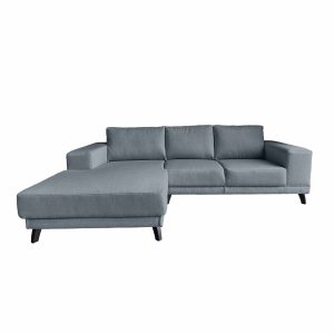 Hoekbank Medium – Geweven Coral