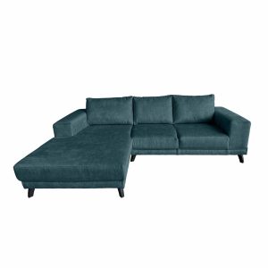 Hoekbank Medium – Velvet Dark Slate