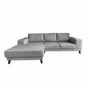 Hoekbank Medium – Geweven Sonic Grey