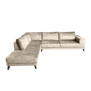 Hoekbank Large – Velvet Soft Sand