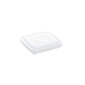 PP deksel voor kraft PE vierkante bak 750 / 1000 / 1200 / 1400 ml (Set 2)
