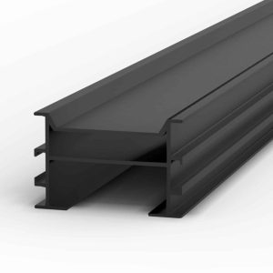 Aluminium onderbouw zwart