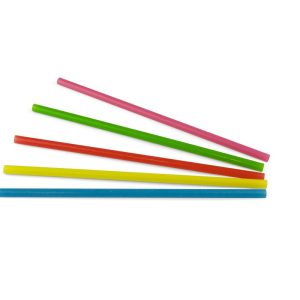 Refork drinkrietje kleuren assorti ø 8 mm / 24cm