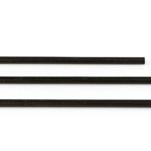 Refork drinkrietje zwart ø 6 mm / 15cm