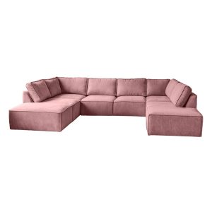 U-bank Elementen Look – Bouclé Rosy Pink