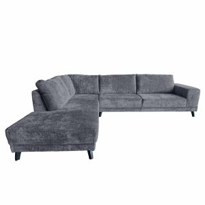 Hoekbank Large – Bouclé Auro Blue