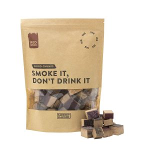Smokin’ Flavours Rook Chunks Rode Wijnvaten 1 kg