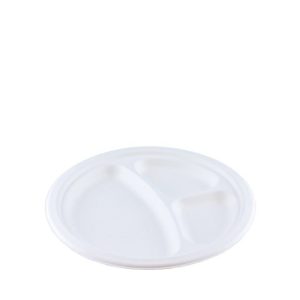 Suikerriet bord 23cm Ø 3-vaks