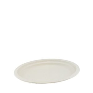 Suikerriet bord ovaal 26x19cm bruin