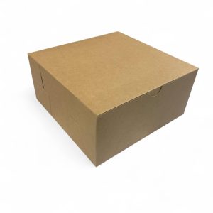 Taartdoos FSC® kraft 21x21x10cm