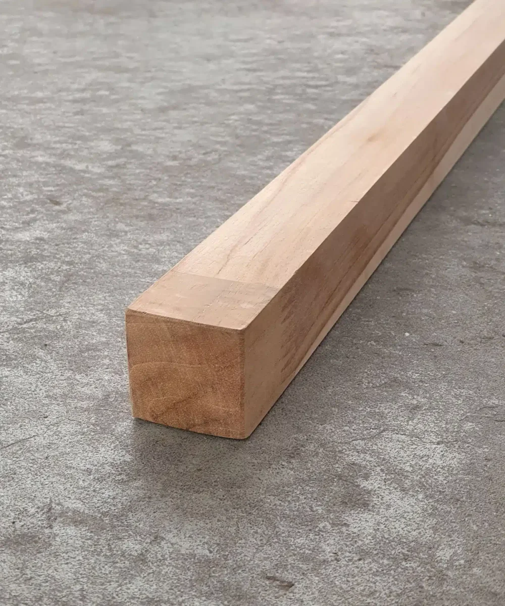 Teak staaf 40x40mm - Afbeelding 2