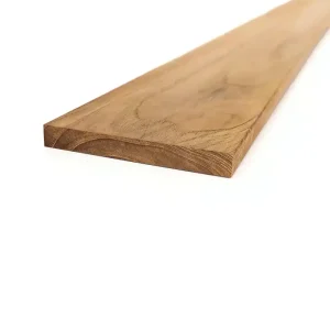 Teak rechthoekige lijst 125mm