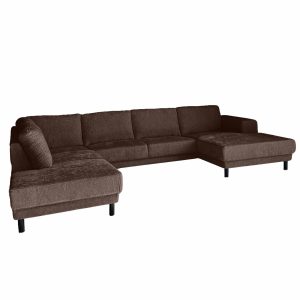 U-bank XL – Bouclé Chestnut Brown