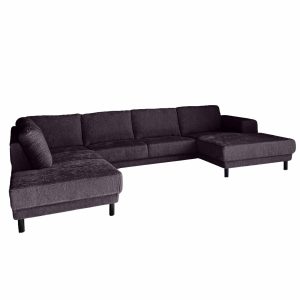 U-bank XL – Bouclé Jet Black