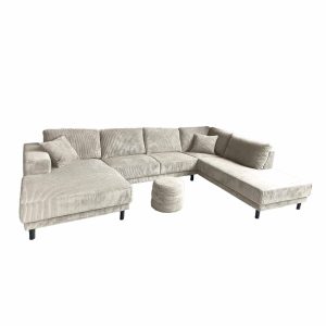 U-bank XL – Rib Pastel Grey