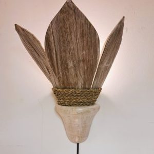 Palmblad wandlamp