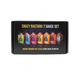 Crazy Bastard 7 Sauce Set