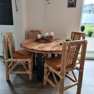Bamboe stoelen