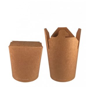 FSC® kraft coated noodle box 16 oz 480ml