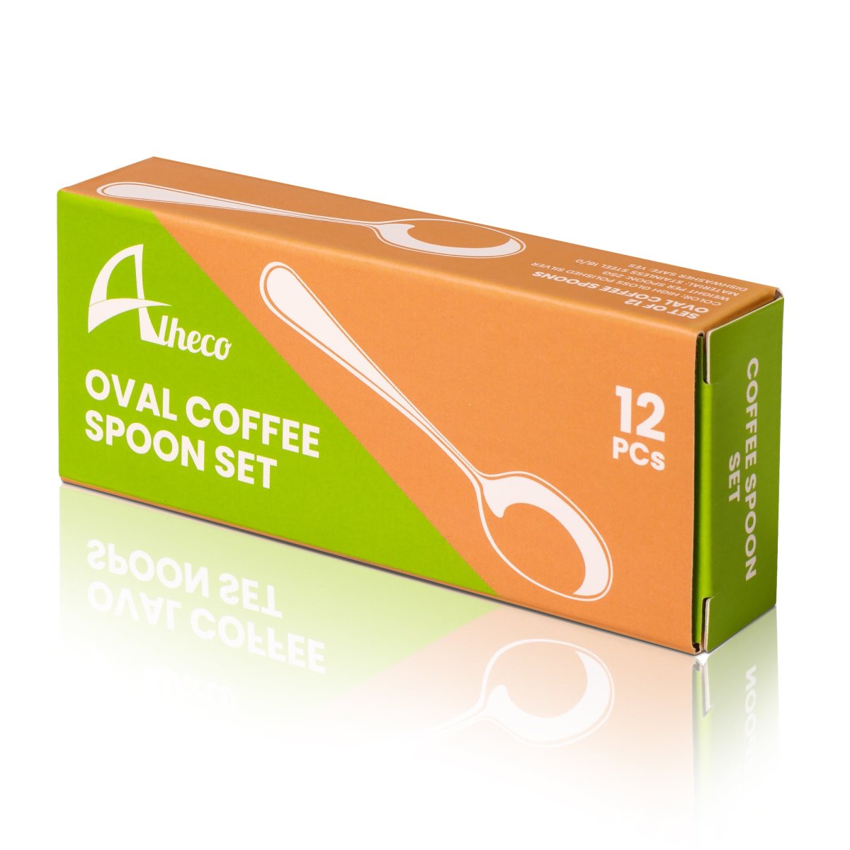 Koffielepels zilver set van 12 - Afbeelding 4